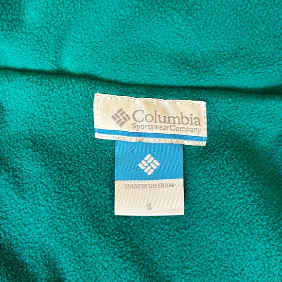 Columbia Lightweight Quilted Puffer Vest Navy/Teal Womens Size Small - Picture 7 of 7